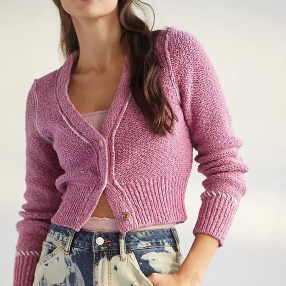 NWOT Anthropologie Pilcro Icon Heart Cardigan
Sweater Z504-7
